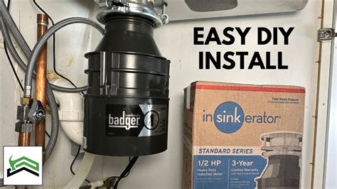 Badger 5 Garbage Disposal How to